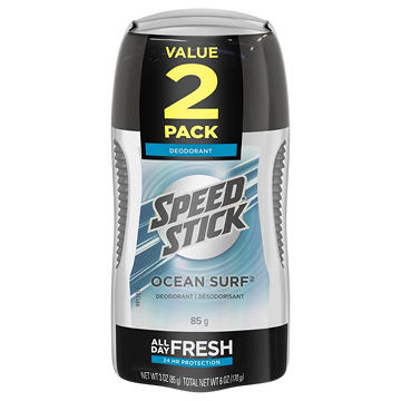 Speed Stick Deodorant - Ocean Surf, 2 pk