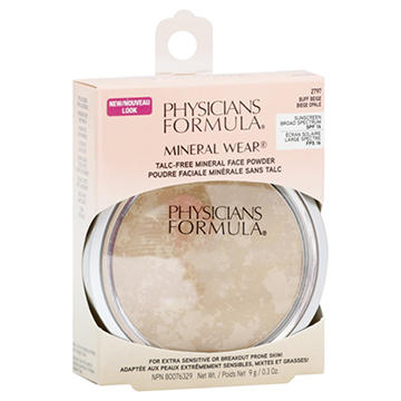 Physicians Formula Mineral Wear Buff Beige Talc-Free Mineral Face Powder