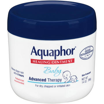 Aquaphor Baby Advanced Therapy Healing Ointment Skin Protectant Jar
