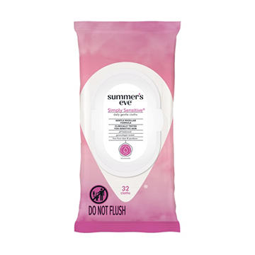 Summer's Eve Simply Sensitive Feminine Wipes