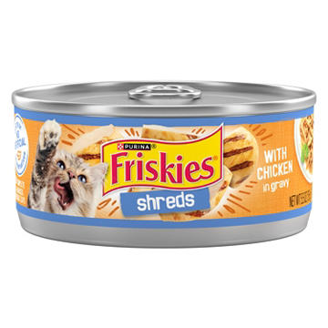 Friskies Purina Shreds Wet Cat Food - Beef in Chicken