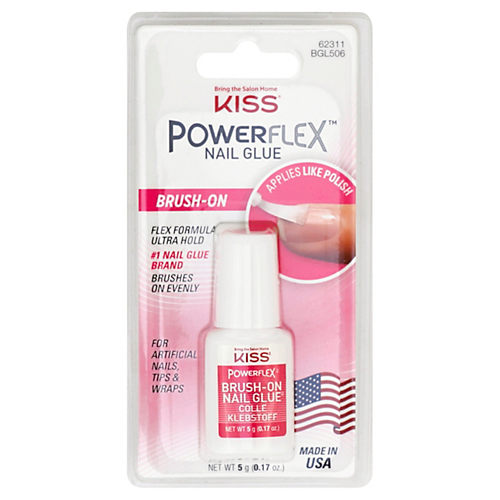 KISS PowerFlex Ultra Hold Extended Nozzle Precision Nail Glue