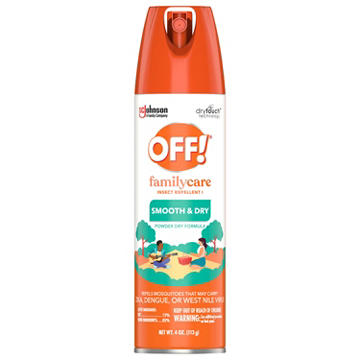 OFF! FamilyCare Mosquito Repellent Smooth & Dry Non-Greasy Spray
