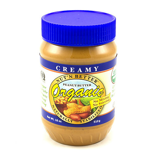 Nut' N Better Organic Creamy Peanut Butter - Shop Peanut Butter at H-E-B