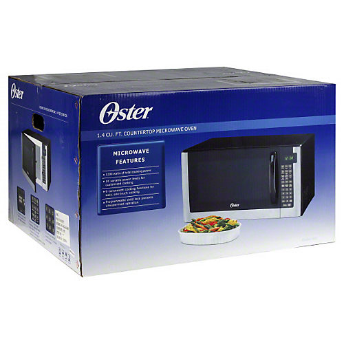 Oster 1.4 Cubic Feet Countertop Microwave Oven - Shop Microwaves & Hot  Plates at H-E-B