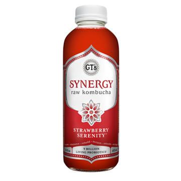 GT's Strawberry Serenity Kombucha