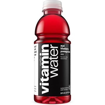 Glaceau Vitaminwater XXX Acai Blueberry Pomegranate Nutrient Enhanced Water Beverage