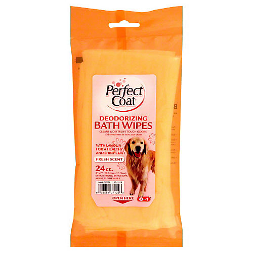 Perfect coat hotsell puppy bath wipes