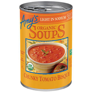 Amy's Organic Light in Sodium Chunky Tomato Bisque Soup