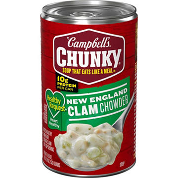 Campbell's Chunky Healthy Request New England Clam Chowder