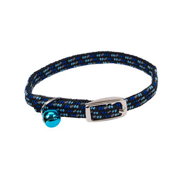 Coastal Pet Products Li'l Pals Blue Adjustable Reflective Kitten Collar