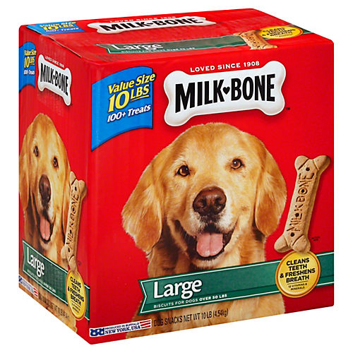 MilkBone Large Dog Biscuits Value Size - Shop Biscuits at H-E-B