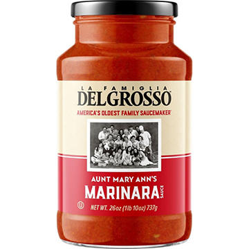 DelGrosso Aunt Mary Ann's Sunday Marinara Pasta Sauce