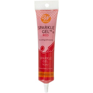 Wilton Red Sparkle Gel