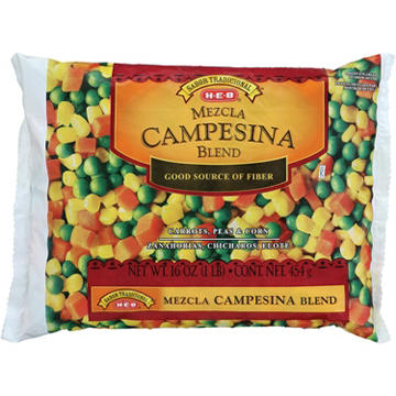 H-E-B Frozen Sabor Tradicional Mezcla Campesina Vegetable Blend