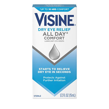 Visine Dry Eye Relief All Day Comfort Lubricant Drops