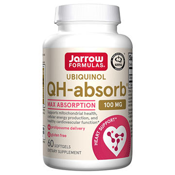 Jarrow Formulas Ubiquinol QH-Absorb Softgels - 100 mg
