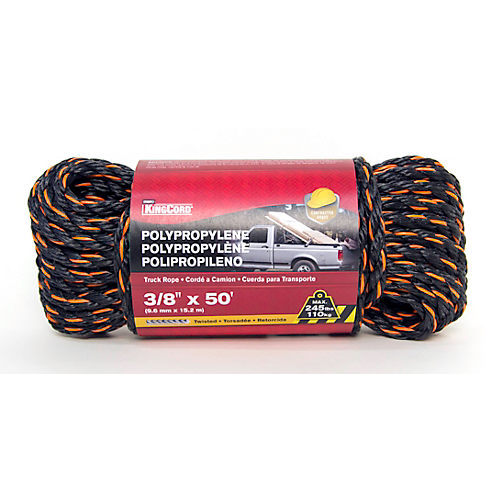 KINGCORD - MIBRO Twisted Polypropylene Truck Rope - Hanked - Shop Rope &  Bungee Cords at H-E-B