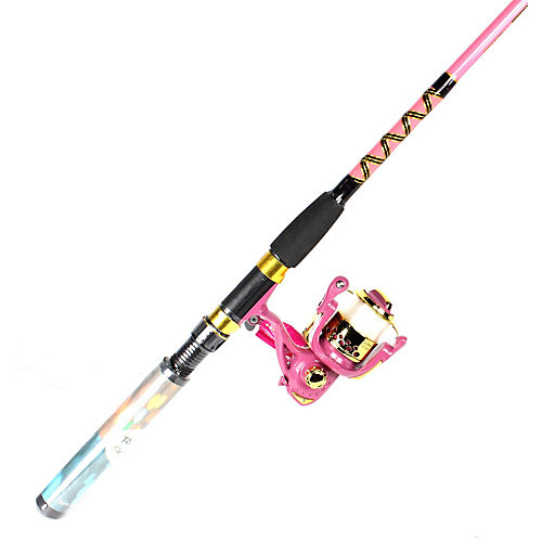 Master 6' 6'' Pink Lite Spinnng Combo Rod - Shop Fishing at H-E-B
