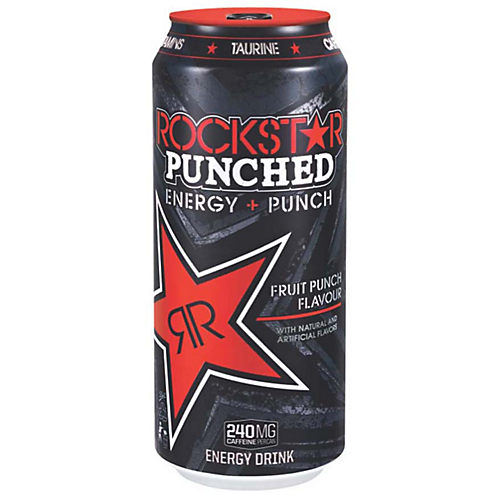 Rockstar Punched Fruit Punch Energy Drink - Shop Sports & Energy Drinks at  H-E-B