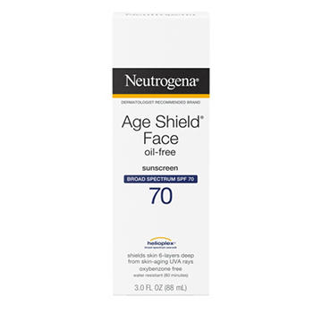 Neutrogena Age Shield Face Oil-Free Sunscreen with SPF 70