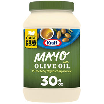 Kraft Mayo Reduced Fat Mayonnaise with Olive Oil