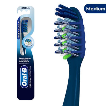 Oral-B Pro Clean Cross Action Toothbrush - Deep Plaque Removal