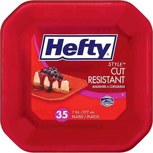 Hefty® Style™ Cut Resistant 9.75 in. Foam Plates 16 ct Package, Plates