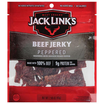 Jack Link's 9g Protein Peppered Beef Jerky