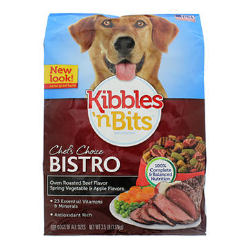 Kibbles 'n Bits Bistro Oven Roasted Beef Flavor Dry Dog Food