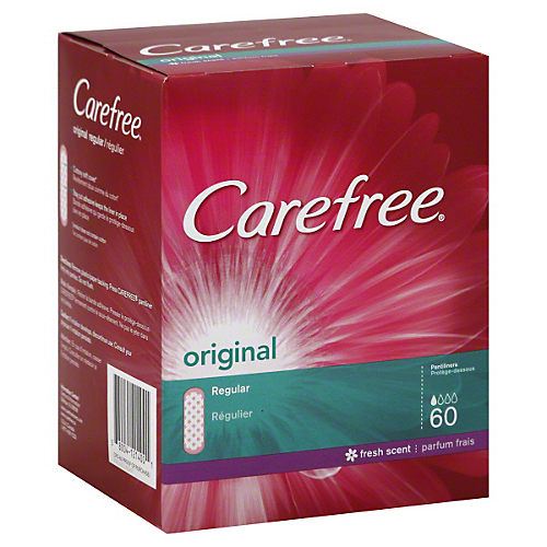 Carefree® Original Regular Fresh Scent Panty Liners 60 ct Box, Shop