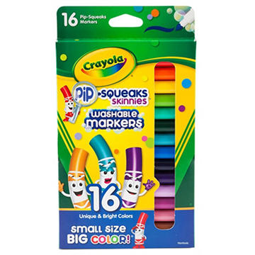 Crayola Pip-Squeaks Skinnies Washable Markers