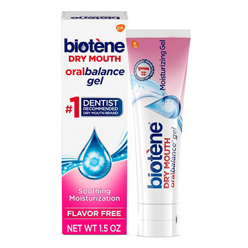 Biotene OralBalance Moisturizing Gel and Dry Mouth Gel, Flavor Free