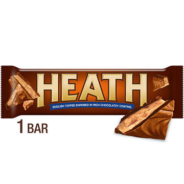 Heath Chocolatey
English Toffee Candy Bar