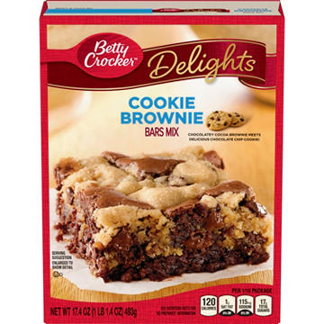 Betty Crocker Cookie Brownie Supreme Bars Mix