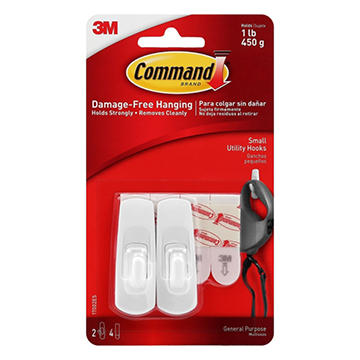 Command Small Utility Hooks - White