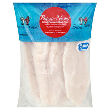 Frozen Striped Pangasius / Swai Fillet