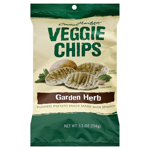 Central Market Garden Herb Veggie Chips, 5.5 oz