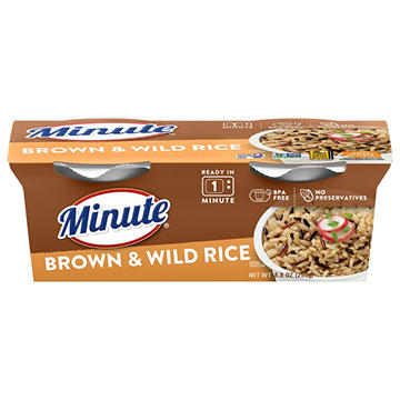 Minute Ready to Serve Brown & Wild Rice