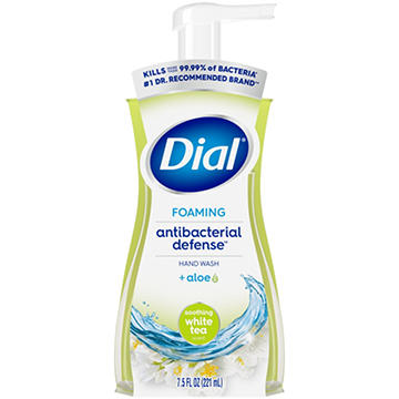 Dial Antibacterial Foaming Hand Wash - Soothing White Tea