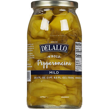 DeLallo Whole Mild Pepperoncini Peppers