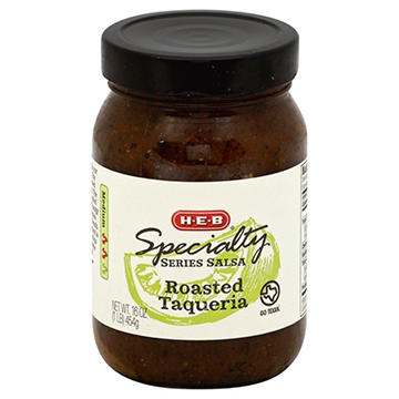 H-E-B Specialty Series Medium Salsa - Roasted Taqueria
