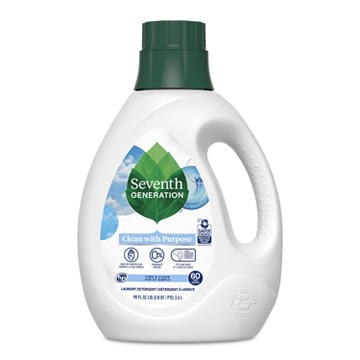 Seventh Generation Free & Clear HE Liquid Laundry Detergent 60 Loads