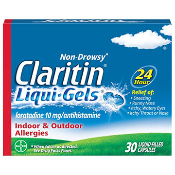 Claritin 24 Hr Non-Drowsy Antihistamine Allergy Liqui-Gels