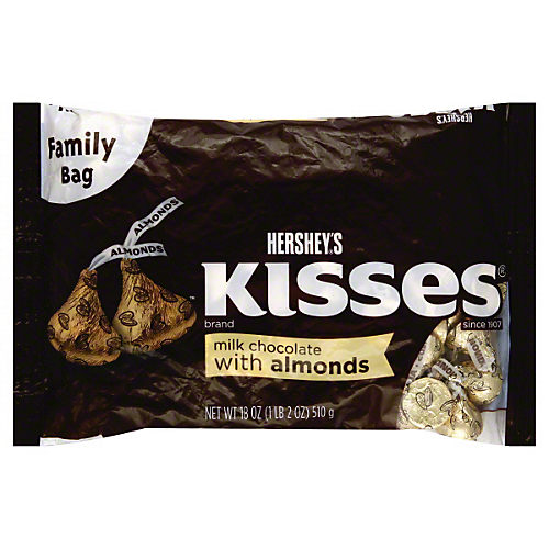 Almond Hersheys Kisses - 18oz
