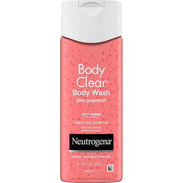 Neutrogena Body Clear Pink Grapefruit Acne-Fighting Body Wash