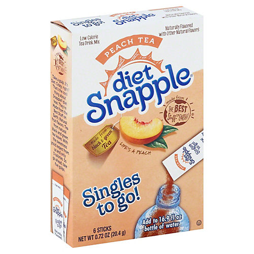 Snapple Diet Peach Tea - Shop Tea at H-E-B