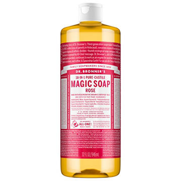 Dr. Bronner's 18-in-1 Pure-Castile Soap - Hemp Rose