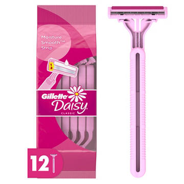 Gillette Daisy Classic Disposable Women's Razor + 1 Venus Simply3 Disposable Razor for Women
