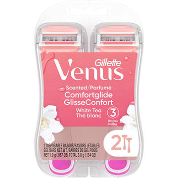Gillette Venus ComfortGlide White Tea Disposable Razors